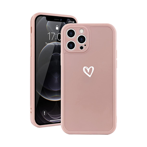 iPhone 12 Pro Max Shockproof Protective Heart Bumper Case