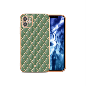 iPhone 12 Pro Max Silicone Shockproof Quilted Bumper Case