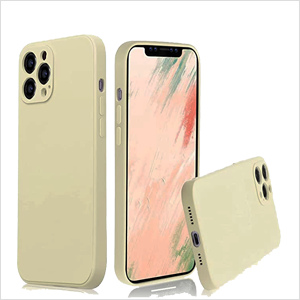 iPhone 12 Pro Max Gel Rubber Shockproof cover case with Microfiber lining