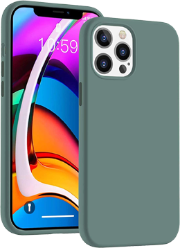 Liquid Silicone Full CoverageiPhone 12 Pro Max Case