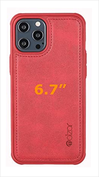 Pretty in Pink Wireless Compatible Faux iPhone 12 Pro Max Leather Case