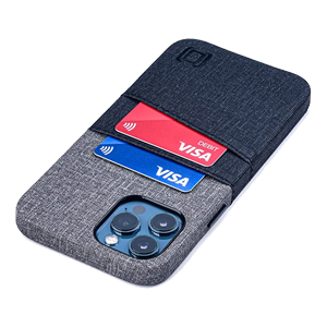 iPhone 12 Pro Max chic denim printed Synthetic Leather phone cover