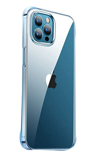 Shockproof strong 5.0 military silicone iphone 12 pro max clear case