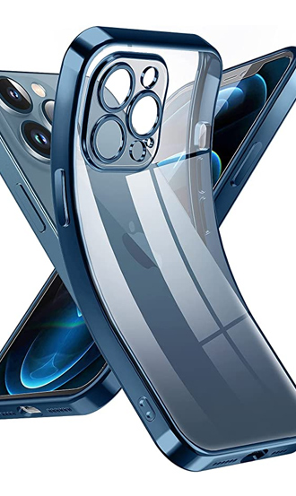 Thin Anti-yellow Transparent iPhone 12 Pro Max Silicone Case