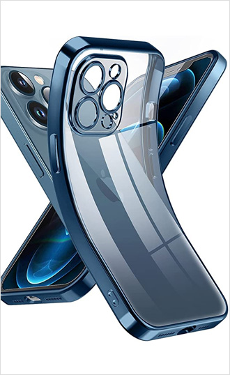 Transparent soft silicone protective iphone 12 pro max clear case